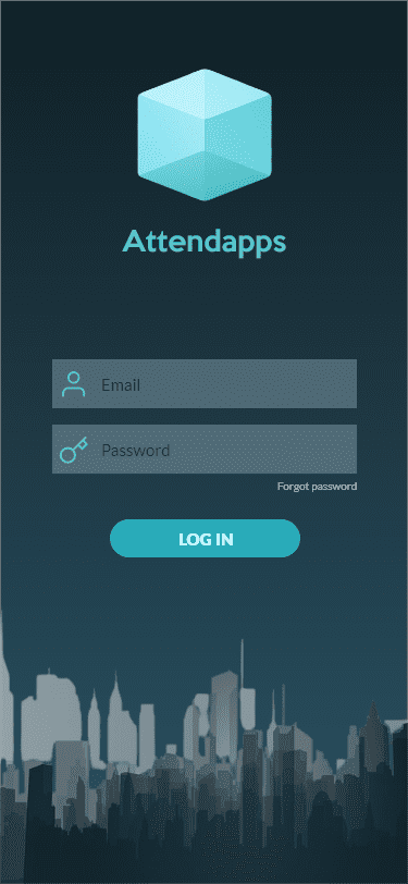 AttendApp UI